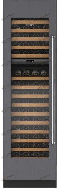 Sub-Zero Двухтемпературный холодильник из нержавеющей стали Cantine vino Icbiw-24 