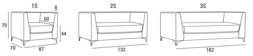Кресло с подлокотниками Domingo Salotti ARCH-00109704 - Вид №3