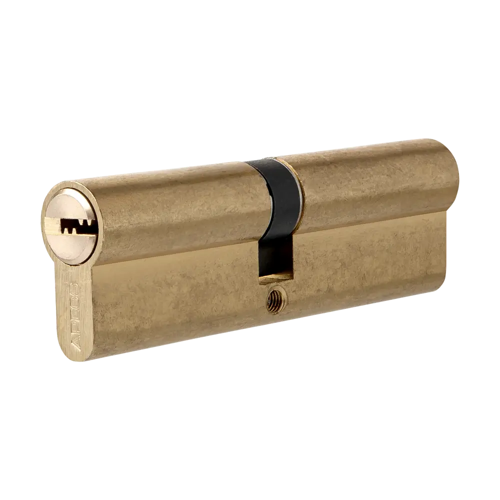 Цилиндр Apecs SM-80-G, 40x40 мм, ключ/ключ, цвет золото ЦИЛИНДР APECS SM-80-G КЛЮЧ-КЛЮЧ STLM-2121815
