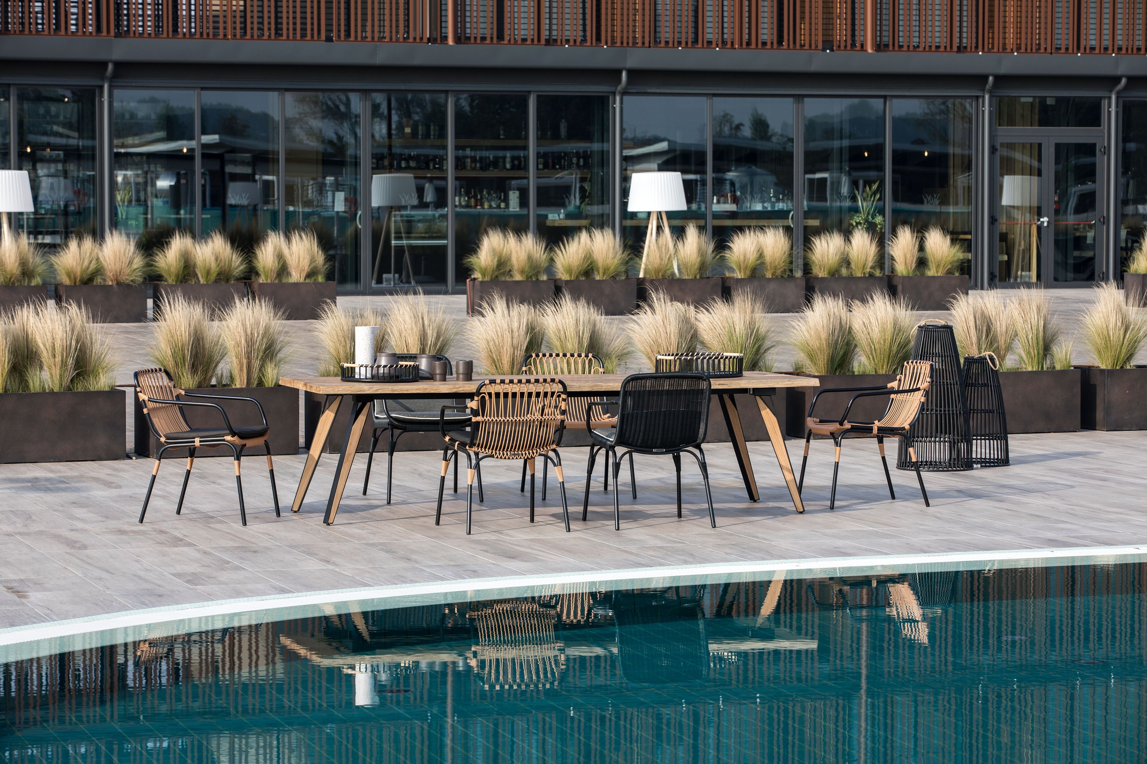 Синтетическое волокно сад стул с подлокотниками cbdesign Эми ARCH-00143658