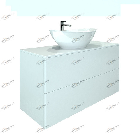 Orange Ot-100TuMDF Тумба подвесная Otto без раковины. Белый sun-id-1517180