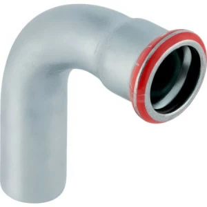 GEBERIT 23308 Отвод Geberit Mapress из углеродистой стали, с гладким концевиком