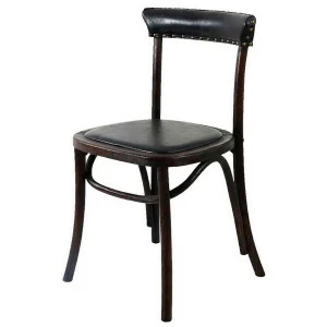 Стул Bent Leather РЕСТОРАЦИЯ BENT 096881 Черный