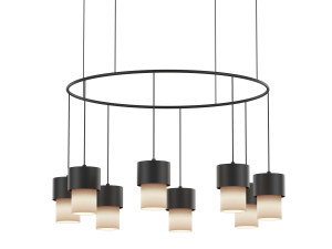 Металлический светодиодный подвесной светильник