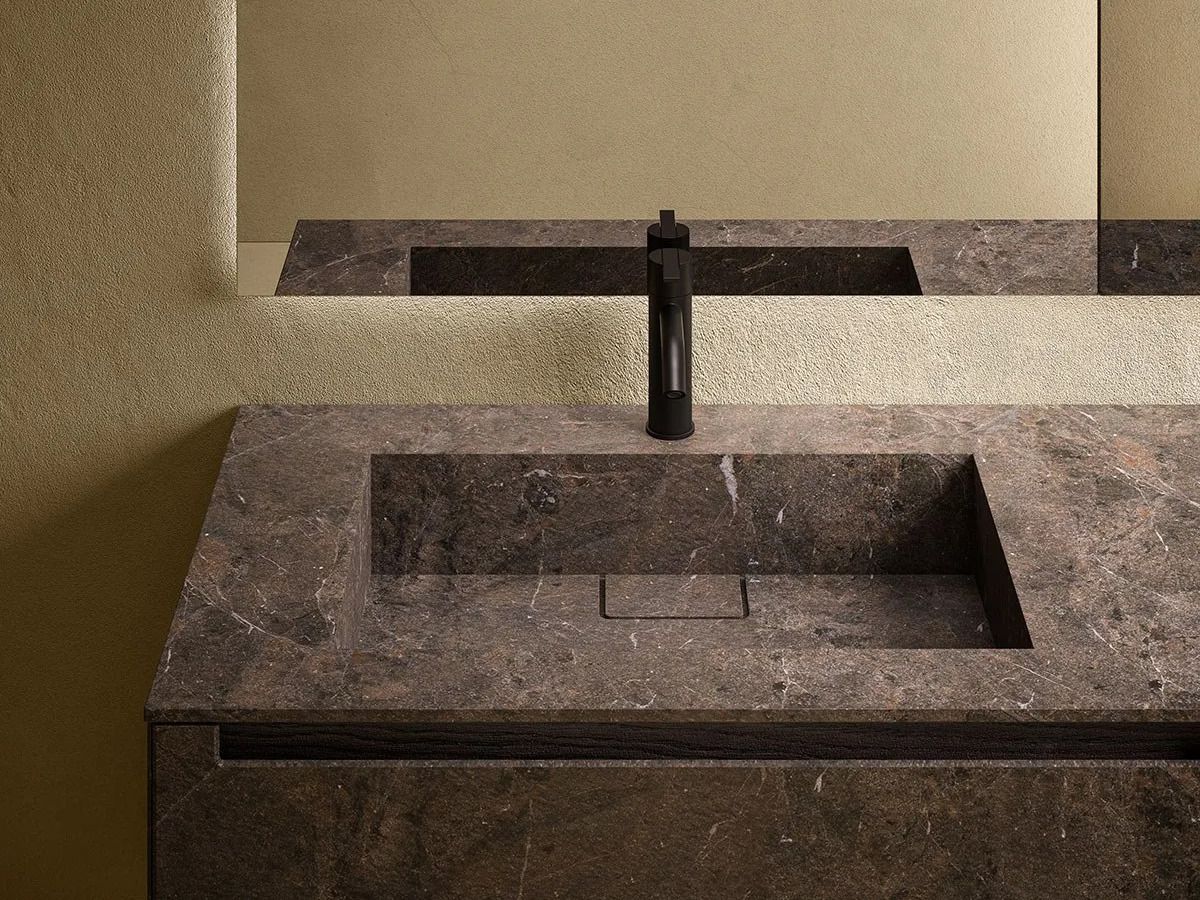 Двойной подвесной шкаф для умывальника MDi со встроенной раковиной Inbani слой ARCH-00129873 - Вид №2