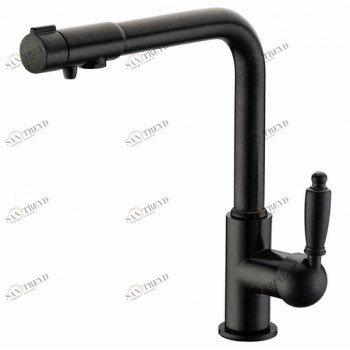 Zorg ZR 320 YF-33 антрацит Смеситель для кухни Zorg 315х265 мм 