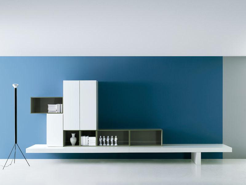 Porro Модульная система контейнеров, полок и ТВ Modern sun-id-1403901 - Вид №17