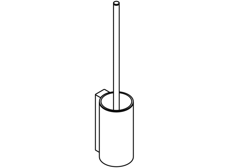 162.20.10040 Набор туалетных щеток HEWI System 162 | Edelstahl  - Вид №7