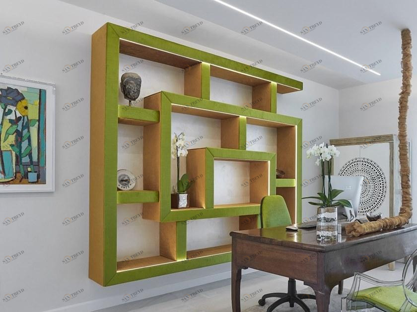 IndakoLab Подвесной книжный шкаф с подсветкой Theatre sun-id-1411179