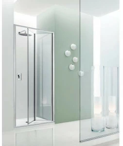 INDA® Душевая кабина ниша стеклянная с откидной дверцей Jolly