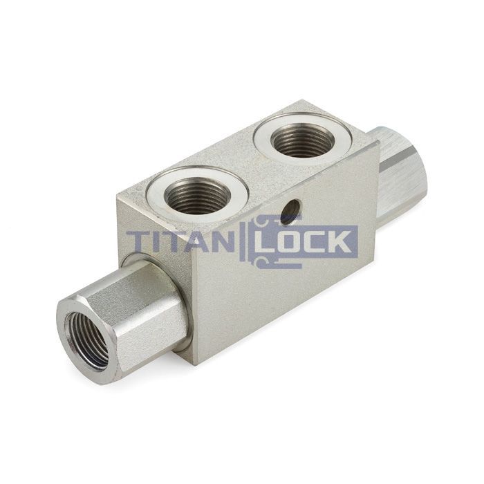 Гидрозамок двусторонний, 1.1/2", BP/BP, сталь, TLDHL1.1/2 TITAN LOCK  - Вид №1