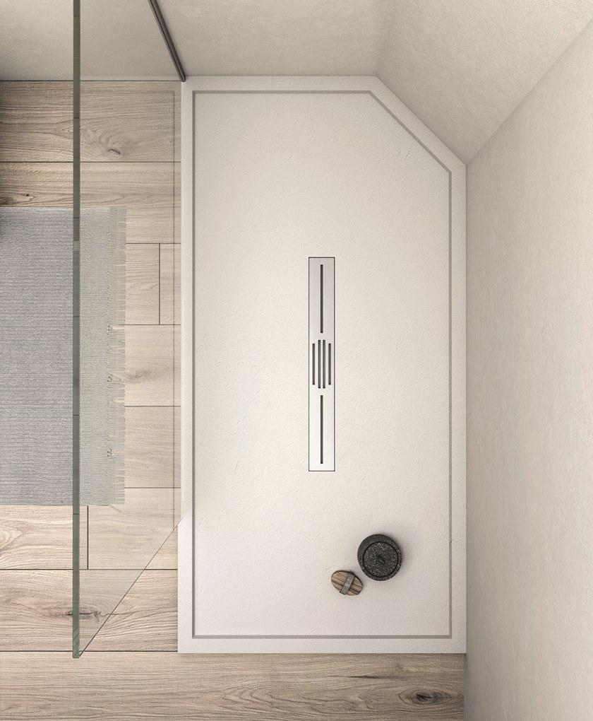 Fiora Поддон для душа прямоугольный из полиуретана sun-id-1437922 - Вид №3