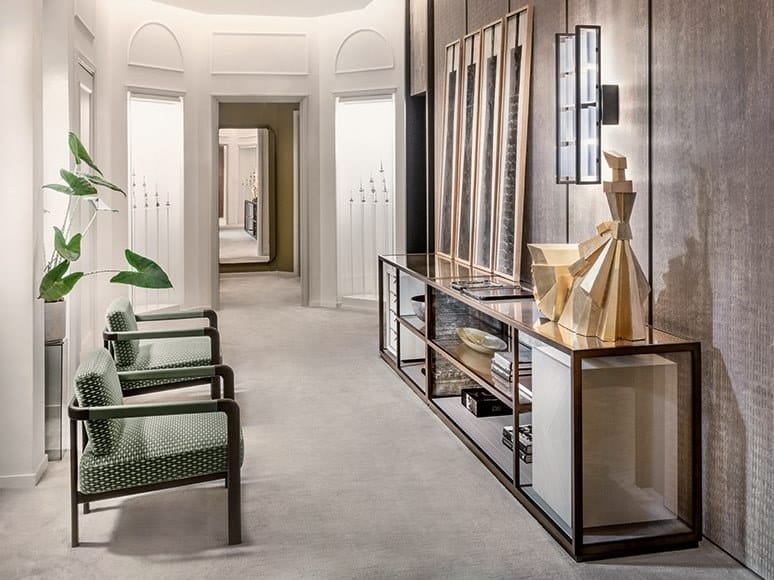 Тканевое кресло с подлокотниками Giorgetti Монтгомери ARCH-00150726 - Вид №5