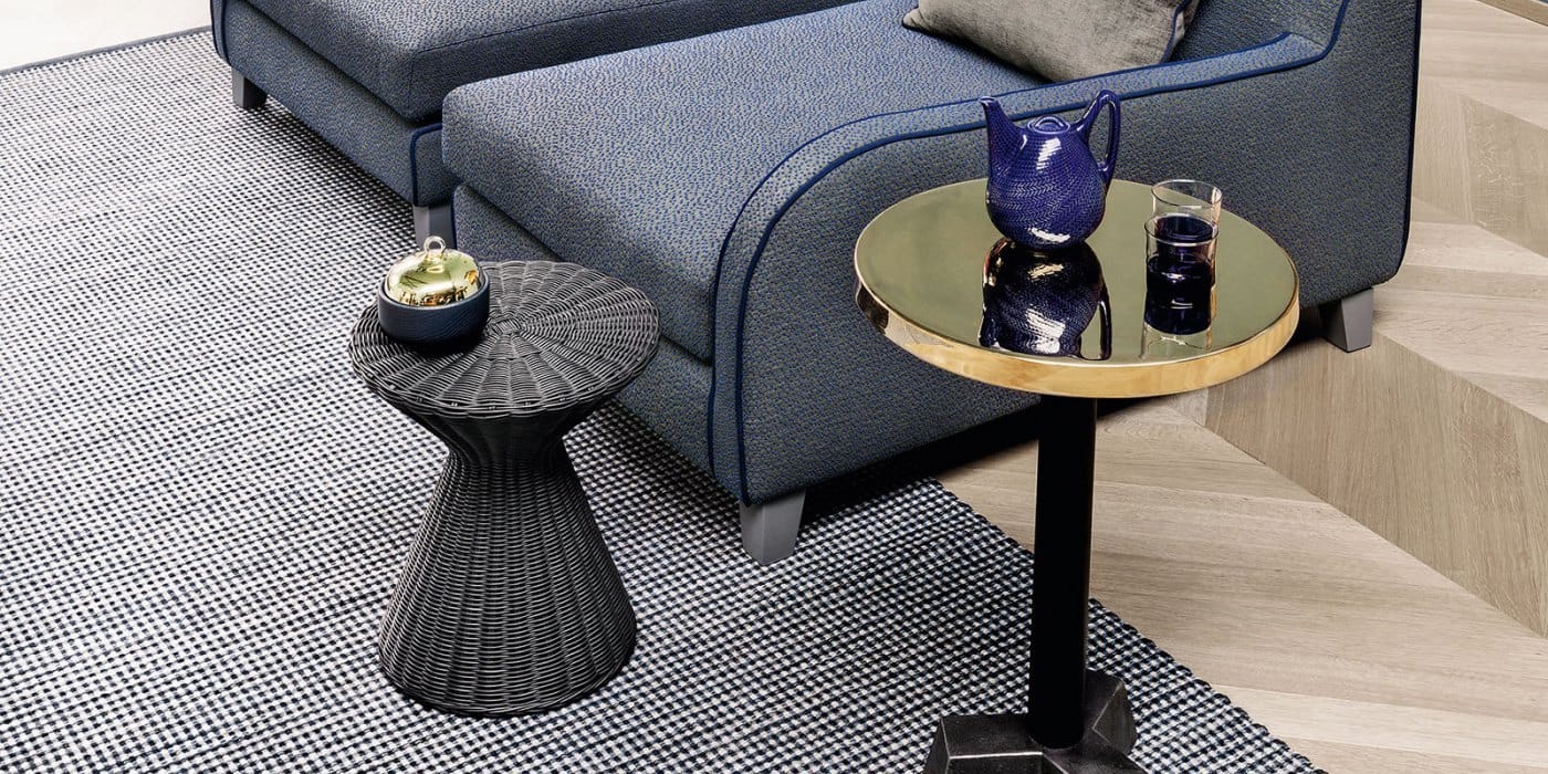 Круглый чугунный журнальный столик Gervasoni латунь ARCH-00082307 - Вид №7