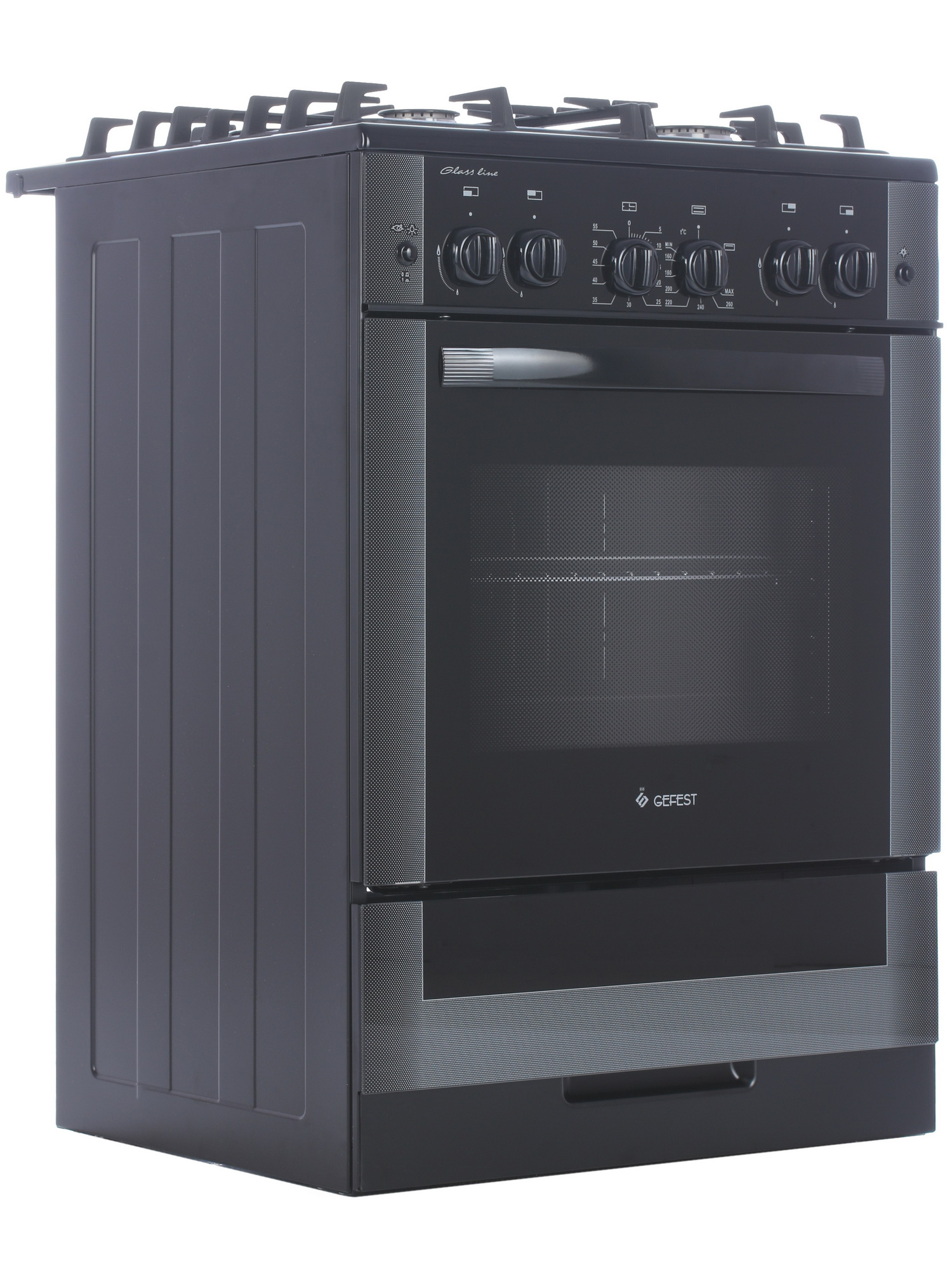 1233979 Газовая плита Gefest GS 6515 B1 черный STDN-0045027 - Вид №1