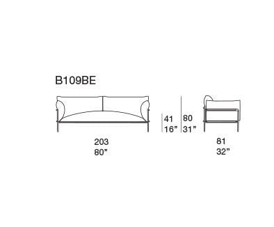 3-местный диван из полиэстера Paola Lenti Kabà ARCH-00145149 - Вид №4