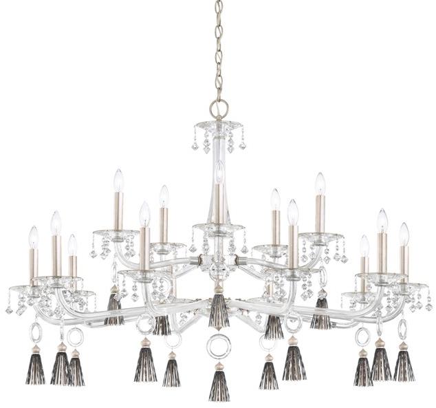 Schonbek Металлическая люстра с кристаллами swarovski® Tassau sun-id-1345872 - Вид №9