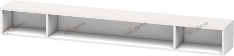 LC120108585 L-Cube Элемент полки (горизонтальный) Белый глянцевый лак Duravit