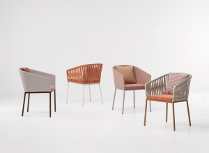 Тканевый садовый стул