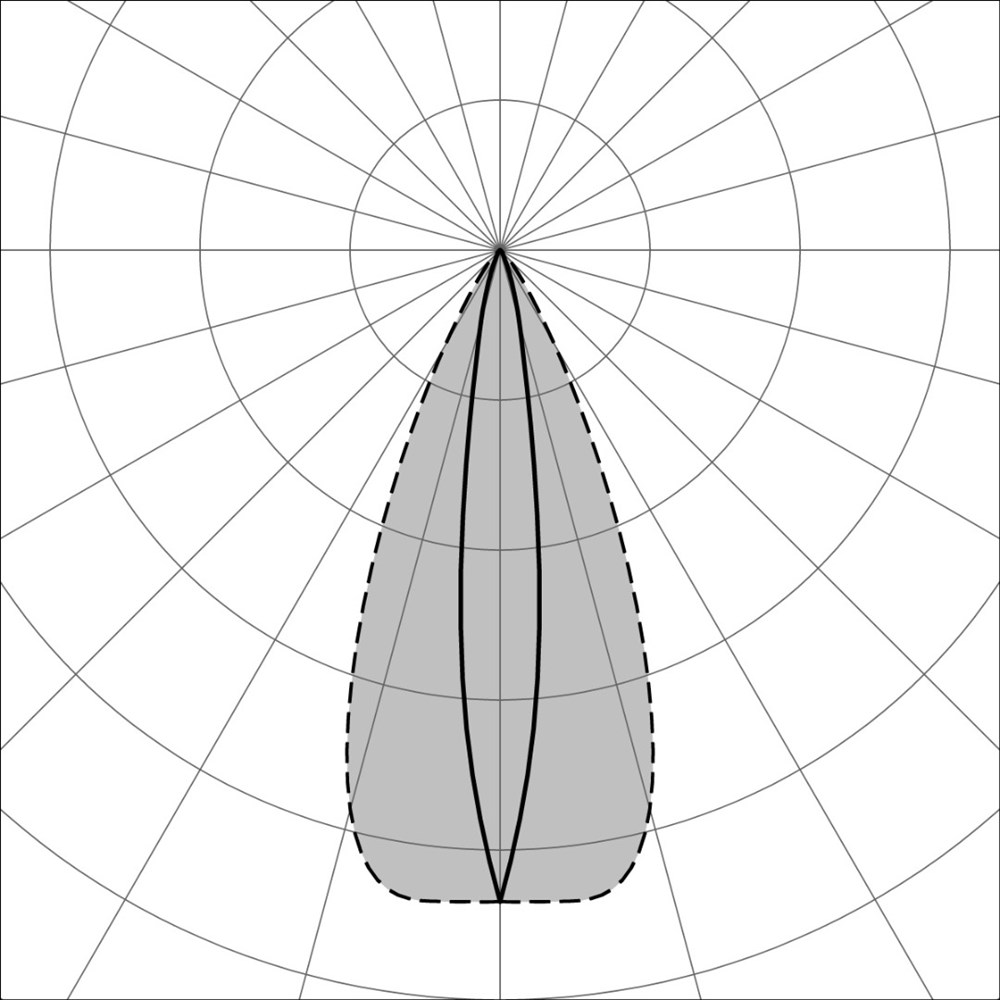 MaxiTratto Wall PB 1500 Ghidini MaxiTratto Wall PB .05 Темно-Cерый (Матовый)  - Вид №3
