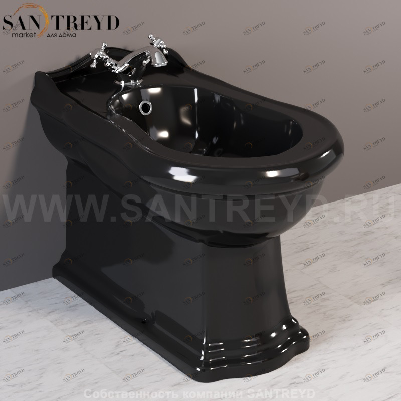 102004 Биде напольное RETRO Kerasan