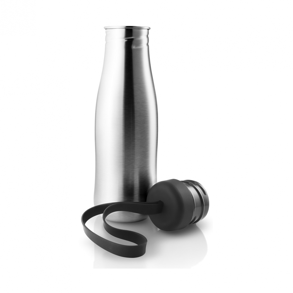 EVA SOLO 505020 Бутылка для воды Active, 700 мл, черная Cиликон, нержавеющая сталь  - Вид №3