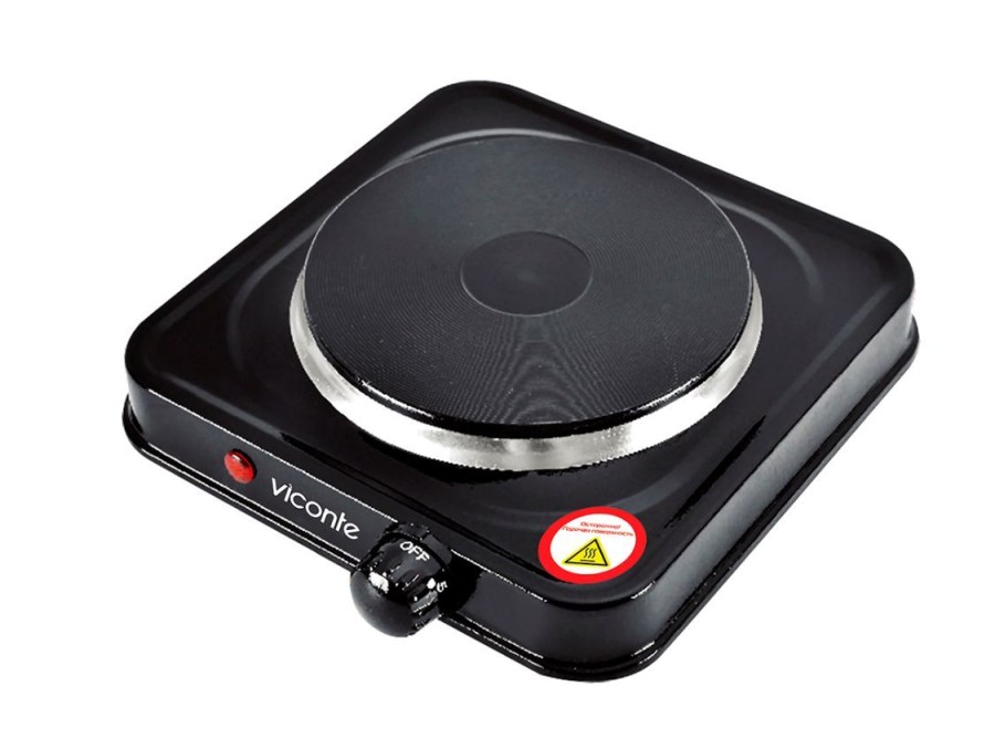 9932076 Плита компактная электрическая Viconte VC-904 черный STDN-0093882
