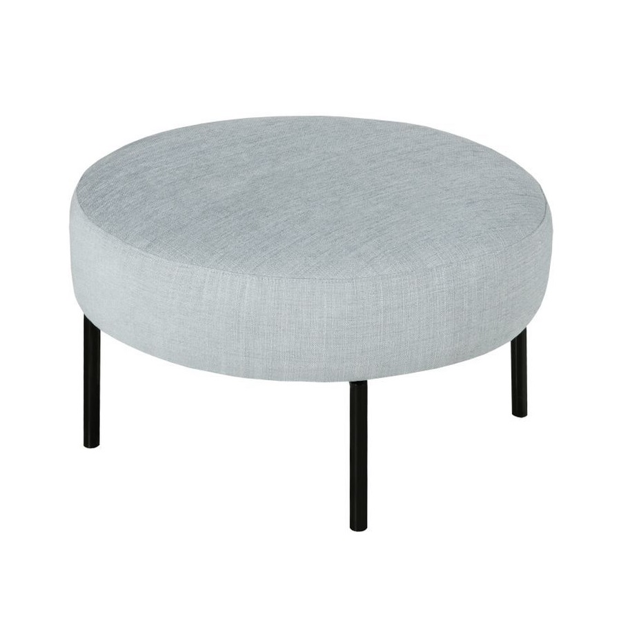 Пуф для ног круглый Alex D64 серо-голубой Sits S1038 - Вид №1