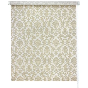 Штора рулонная Legrand Дамаск 60x175 см экрю