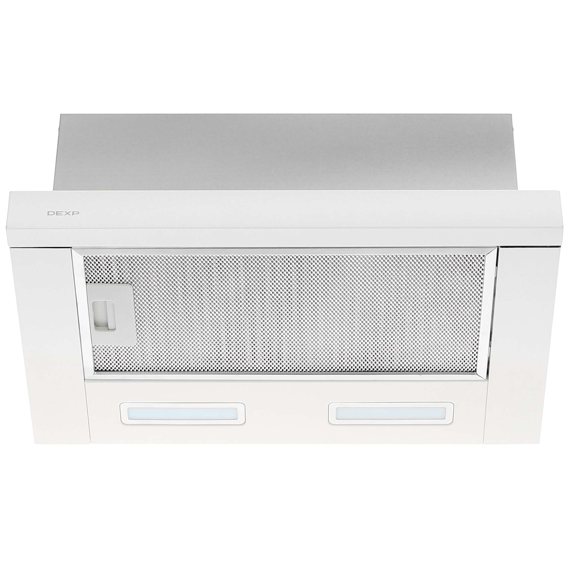 5410174 Вытяжка телескопическая DEXP YT50W белый/белый STDN-0067585 - Вид №1