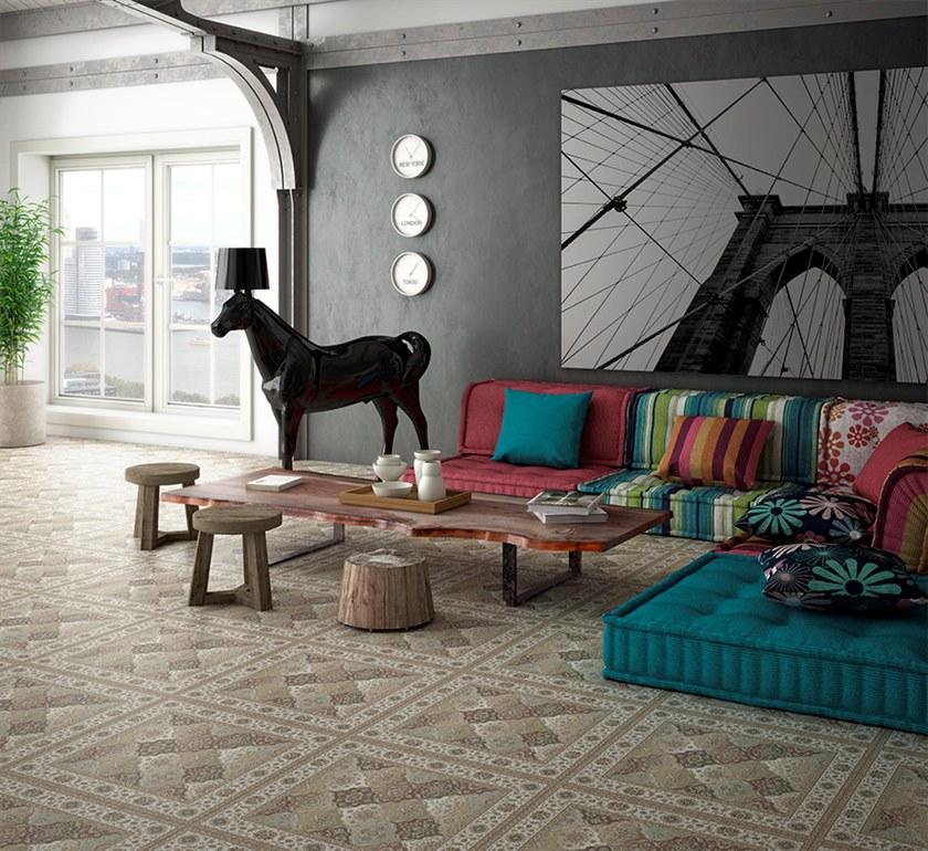 Aparici Пол из керамогранита с эффектом ткани Kilim sun-id-1482686 - Вид №4