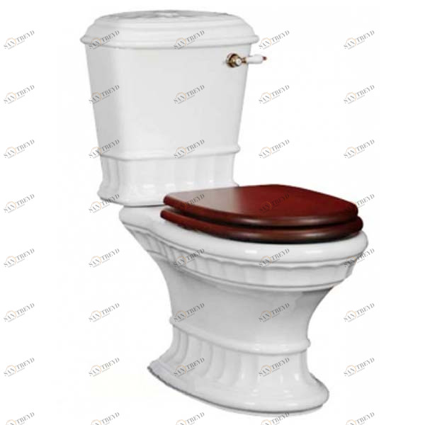 ML.GNT-25.801.BI/ML.GNT-25.808.BI/ML.MEC-29.108.BR Компакт унитаз с бачком Белый Migliore  Италия 