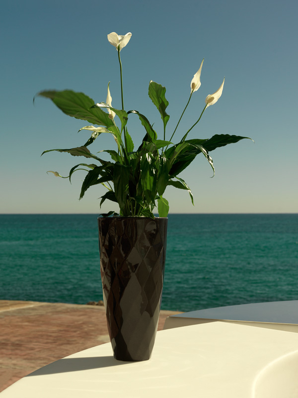 073139 Кашпо Nano матовое LED 36см Vondom Vases - Вид №2