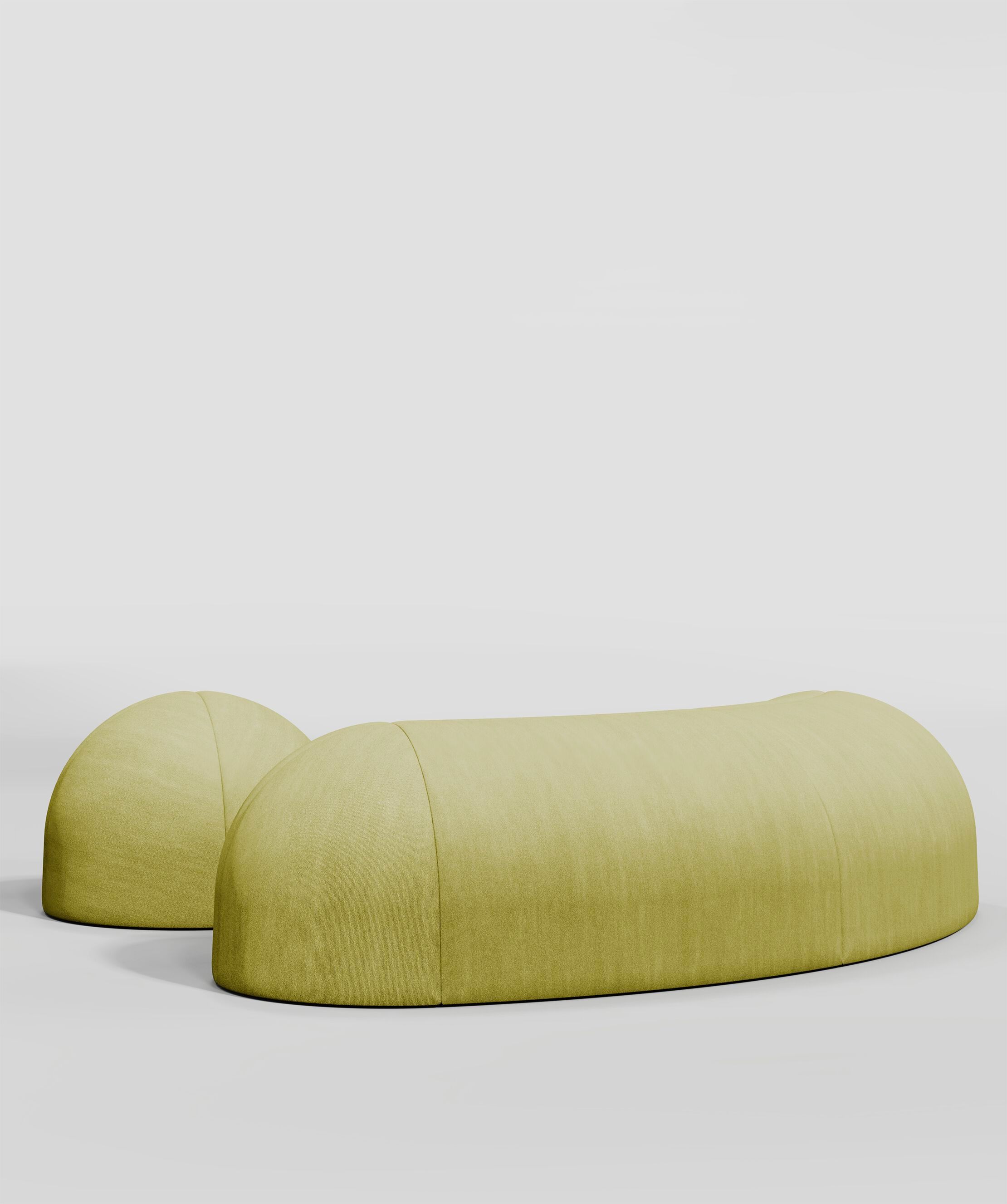 Скамейка из ткани Secolo Nuba ARCH-00051368 - Вид №1