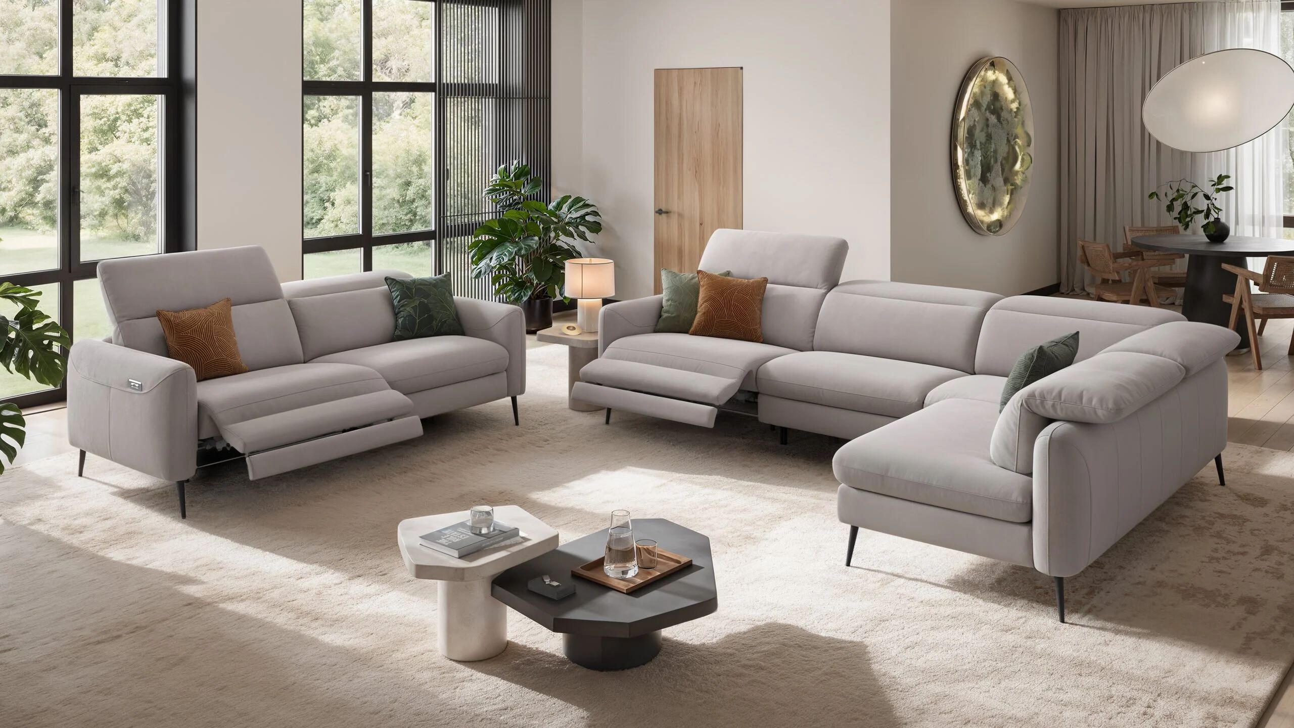 Угловой диван из ткани Sofanella Мессина ARCH-00091517 - Вид №2