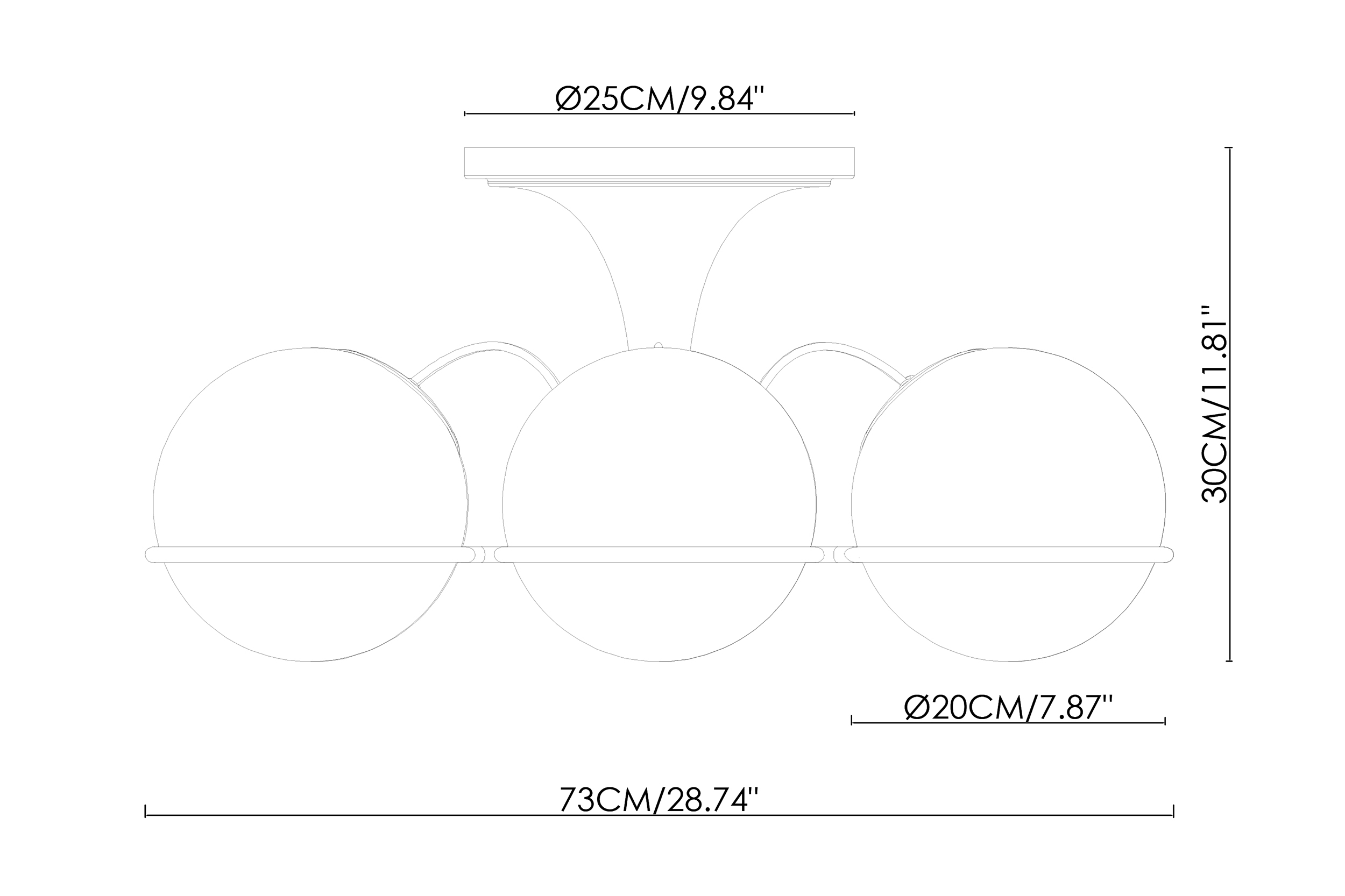 2000983206572 Потолочный светильник ELECTRORETRO Corsica - Вид №1