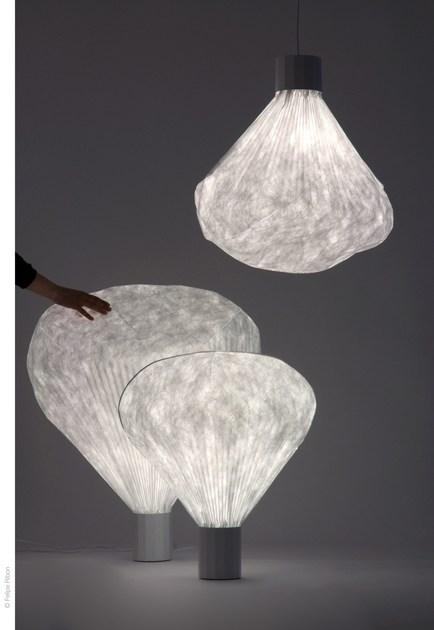 Moustache Подвесной светильник из нетканого материала Vapeur sun-id-1513691 - Вид №4