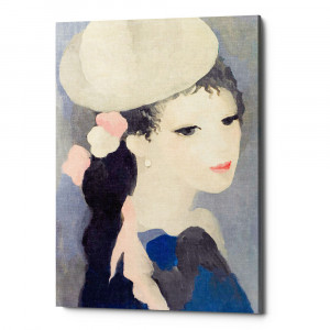 896518964_2628 Картина «Женщина в шляпке» (холст, галерейная натяжка) Object Desire