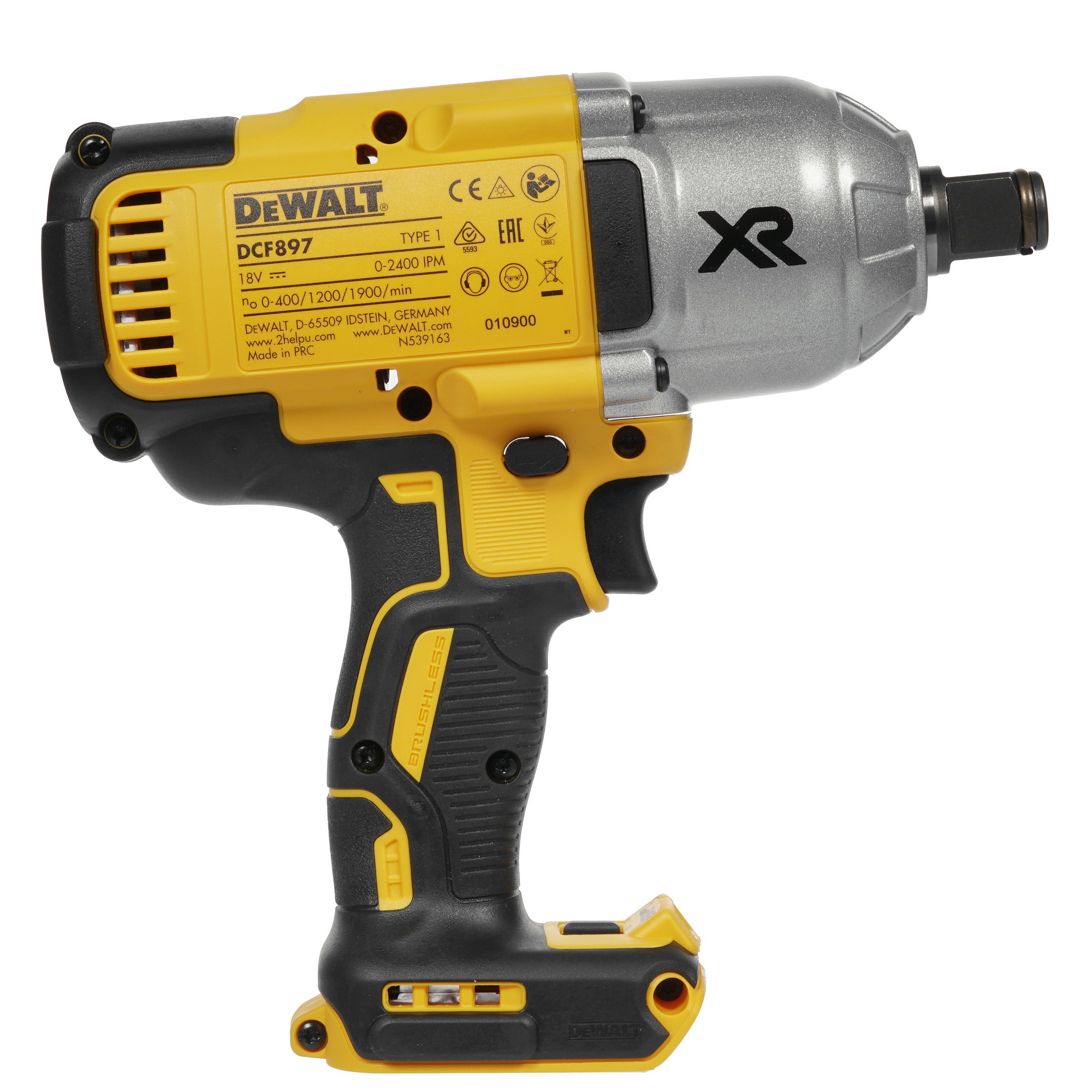 Гайковерт DeWalt DCF897N XR FLEXVOLТ 18/54V  , Без ЗУ, Без АКБ 5301470 STDN-0010777 - Вид №1