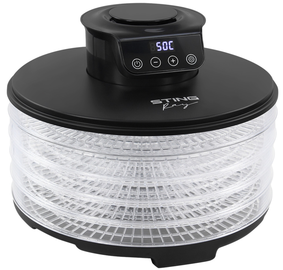 9213220 Сушилка для овощей и фруктов Stingray ST-FD712A черный STDN-0033999 - Вид №2