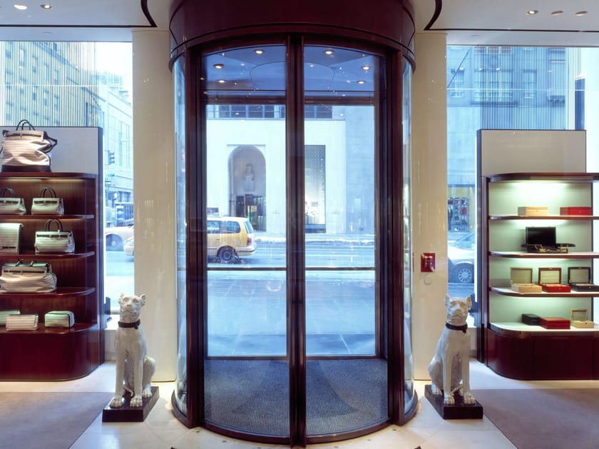 Изогнутая раздвижная дверь ASSA ABLOY Entrance Systems автоматические раздвижные двери ARCH-00077944