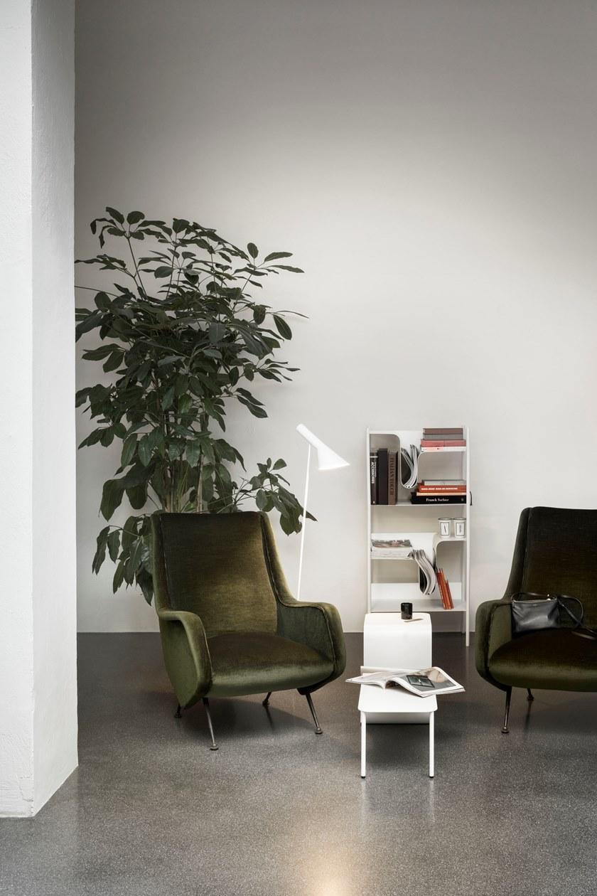 True Design Стол из листового металла с журнальной стойкой Wave Wat000 - Вид №4