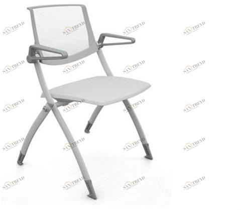 Ares Line Стул для конференций штабелируемый с подлокотниками Zero9 family sun-id-1429505