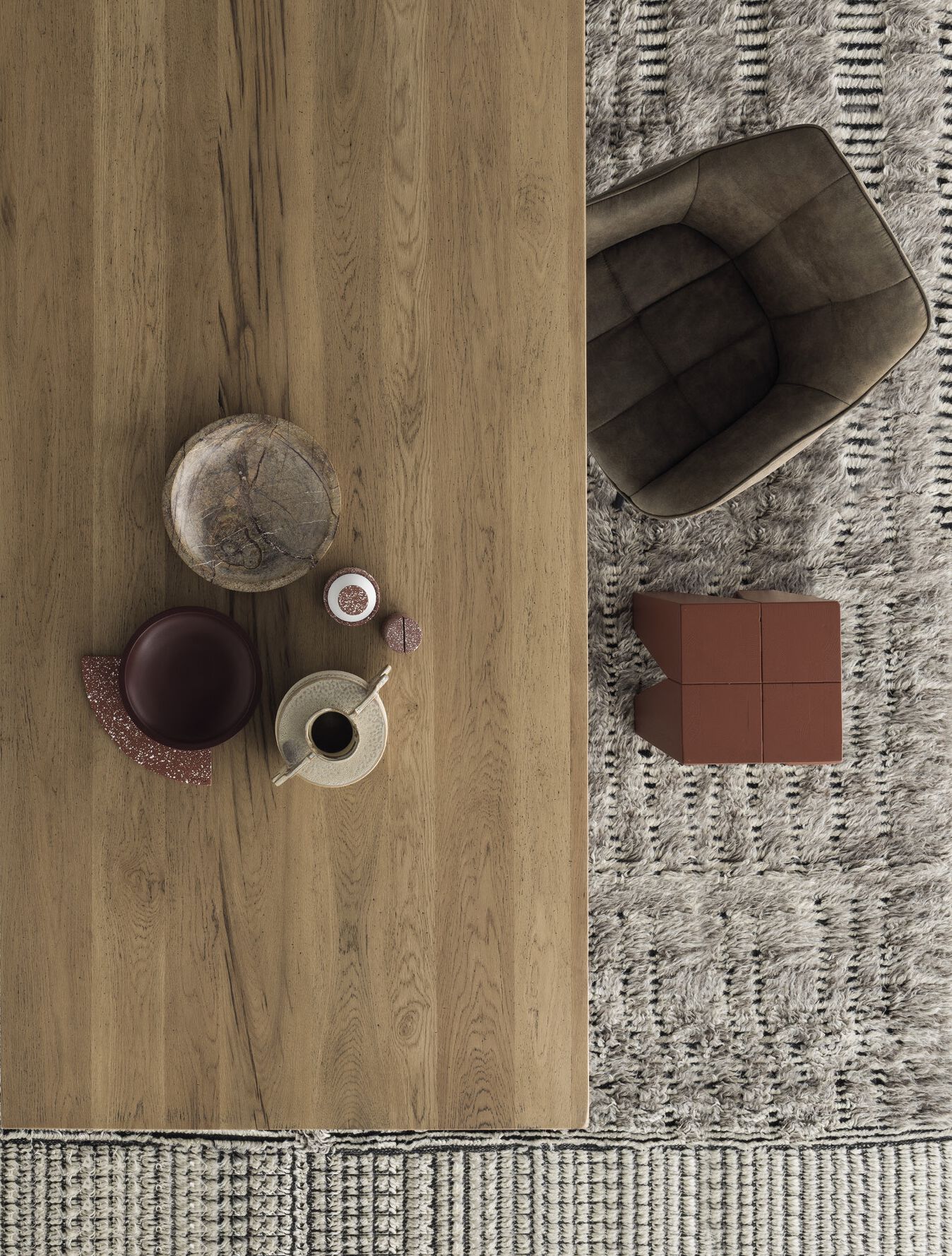 Прямоугольная столешница из дуба Devina Nais ARCH-00095769 - Вид №4