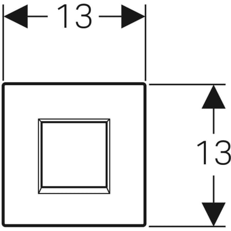 116.037.KH.1 Система электронного управления смывом писсуара Geberit, питание от батарей, защитная крышка типа 30 Geberit  - Вид №2