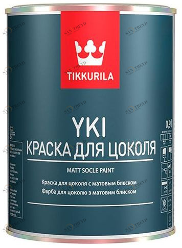 Краска Tikkurila Yki / Тиккурила Юки для цоколя 2,7л 5678