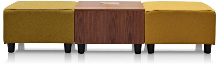 Модульный тканевый пуф Swoop Santreyd sun-id-1349608 - Вид №2