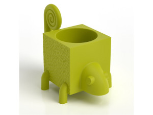 Полиэтиленовый садовый горшок