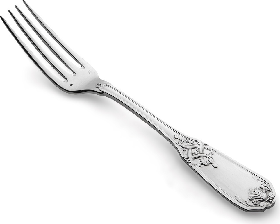 10565230 Puiforcat Вилка столовая 21,5см "Мольер Маскарон" (серебро 925 пробы) Серебро 925 