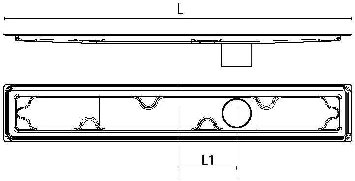PROFILITEC Дренажный канал Showertec Stl-bs, stl-bl, stl-bv, stl-bl - Вид №7